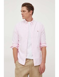 Polo Ralph Lauren cămașă din bumbac bărbați, cu guler button-down, slim 710928924