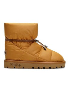 Flufie cizme de iarna Classic culoarea galben