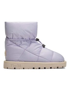 Flufie cizme de iarna Macaron culoarea violet