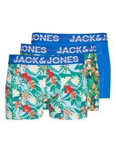 JACK & JONES Boxeri 'Pineapple' albastru / albastru deschis / gri / verde / roșu deschis / alb