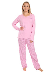 Pijama damă Gina roz (19141) S