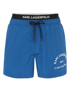 Karl Lagerfeld Șorturi de baie albastru / negru / alb