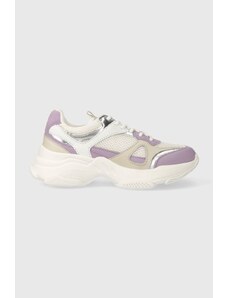 Twinset sneakers culoarea violet, 241TCP090