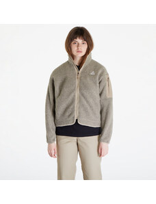 Jachetă pentru femei Nike ACG "Arctic Wolf" Polartec Oversized Fleece Full-Zip Jacket Khaki/ Summit White