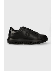 Karl Lagerfeld sneakers din piele KAPRI KITE culoarea negru, KL54530