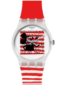 Swatch Mouse Mariniere GZ352 Mickey Mouse x Keith Haring