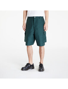 Pantaloni scurți pentru bărbați Daily Paper Benji Monogram Cargo Shorts Pine Green