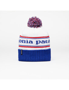 Pălărie Patagonia Powder Town Beanie Blue/ White/ Red