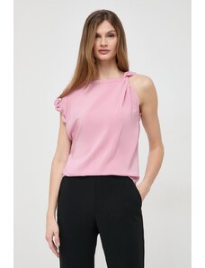 Pinko bluza femei, culoarea roz, neted