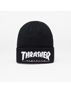 Pălărie Thrasher Embroidered Logo Beanie Black / White