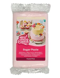Funcakes Fondant roz pastel Pastel Pink (fondant colorat) 250 g