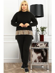 Evio Fashion Compleu Bluza + Pantaloni Vika Negru
