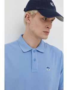 North Sails polo de bumbac neted