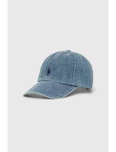 Polo Ralph Lauren șapcă de baseball din denim uni 710935283