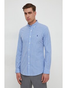 Polo Ralph Lauren cămașă bărbați, cu guler button-down, slim 710928254