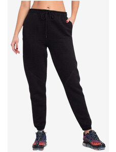 Nike Pantaloni sport dama cu bata elastica si logo negru