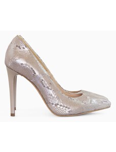 Pantofi dama Diane Marie P140, piele naturala, aurii
