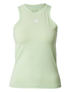 ADIDAS PERFORMANCE Sport top 'Essentials' verde pastel / alb