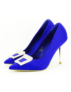 SOFILINE Pantofi albastri cu brosa 1700 02