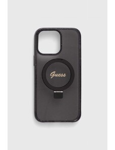 Guess Husă pentru telefon iPhone 14 Pro Max 6.7" culoarea negru
