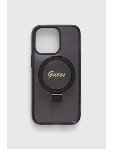 Guess Husă pentru telefon iPhone 13 Pro / 13 6.1" culoarea negru