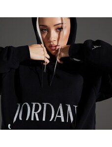 Jordan Bluză Cu Glugă W J Brkln Flc Po Femei Îmbrăcăminte Bluze FN5434-010 Negru