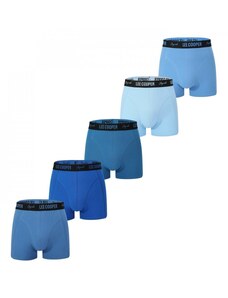 Lee Cooper Cooper Essential Men's Boxer Trunk 5-Pack Blue