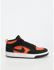 Nike SB React Leo (black/black orange electro orange)negru
