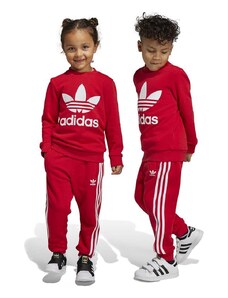 adidas Originals trening copii culoarea rosu