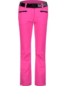 Nordblanc Pantaloni softshell de schi roz pentru femei BLOCKBUSTER