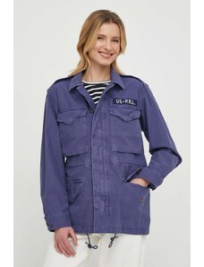 Polo Ralph Lauren jachetă de bumbac culoarea bleumarin, de tranziție 211908502