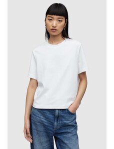AllSaints tricou din bumbac LISA femei, culoarea alb