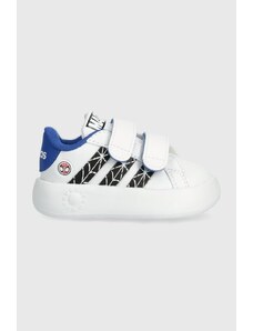 adidas sneakers pentru copii x Marvel, GRAND COURT SPIDER-MAN CF I culoarea alb