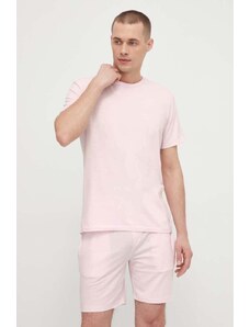 Polo Ralph Lauren tricou lounge culoarea roz, uni 714931651