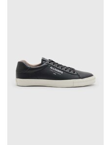 AllSaints sneakers din piele Underground Leather Low culoarea negru, MF705X