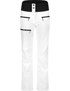 Nordblanc Pantaloni de schi albi pentru femei ICECUBE