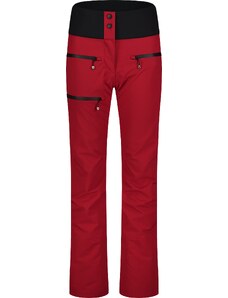 Nordblanc Pantaloni de schi roșii pentru femei ICECUBE