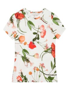 TED BAKER T-Shirt Treyya Printed Fitted Tee 275024 white