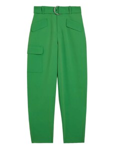 TED BAKER Pantaloni Gracieh High Waisted Belted Tapered 272737 mid-green