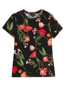 TED BAKER T-Shirt Treyya Printed Fitted Tee 275024 black