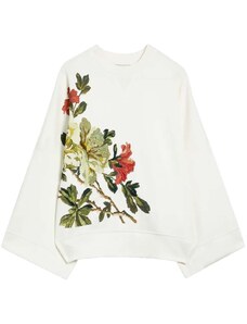 TED BAKER Futer Laurale Sweatshirt With Embroidery 272877 white