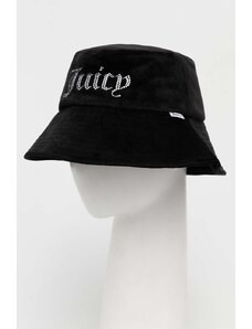 Juicy Couture pălărie de catifea culoarea negru