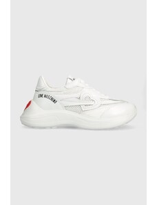 Love Moschino sneakers culoarea alb JA15366G1IIQA10A