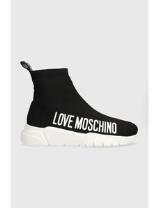 Love Moschino sneakers culoarea negru JA15433G1IIZ6000