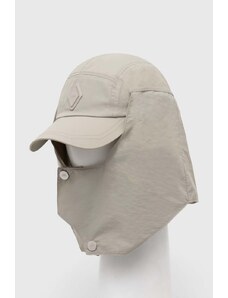 A-COLD-WALL* șapcă Diamond Hooded Cap culoarea bej, cu imprimeu, ACWUA199