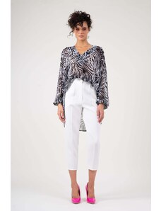 Bluzat Zebra print blouse