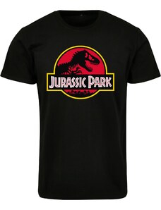Merchcode Tricou negru cu logo-ul Jurassic Park