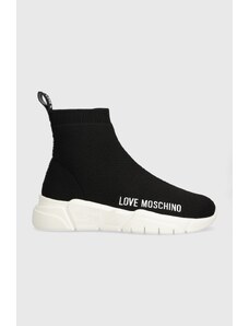 Love Moschino sneakers culoarea negru JA15263G1IIZ500A