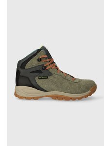 Columbia pantofi Newton Ridge bărbați, culoarea verde 2044511
