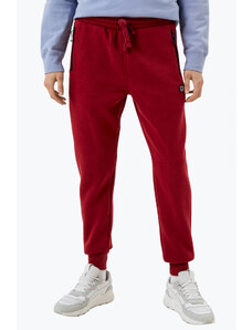 Norway Pantaloni sport barbati cu talie elastica si snur rosu
